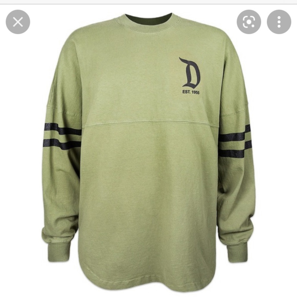 Disneyland spirit jersey olive green